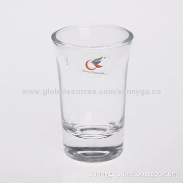 Shot Glass with Simple and Generous Style, 48mL Capacity
